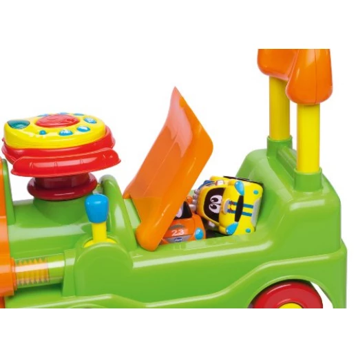 Chicco - Green and Orange New Loco Train Sit N Ride