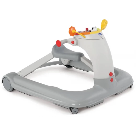 Chicco 123 Baby Walker - فضي