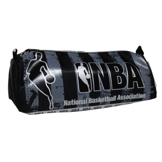 NBA Black & Gray Pencil Bag
