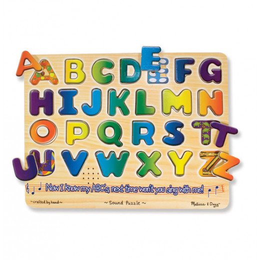 Melissa & Doug Alphabet Sound Puzzle, 26 Pieces