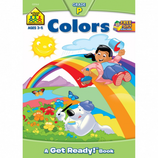 School Zone Colors Workbook Grade P A Get Ready Book