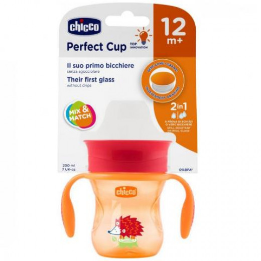 Chicco 360 Perfect Cup, Neutral, 200ml, Red