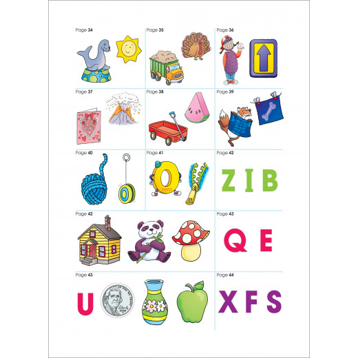 School Zone- alphabet stickers P-K 3-6