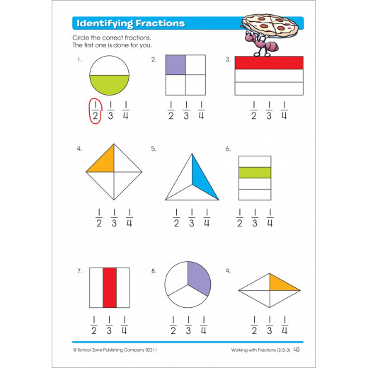 School Zone - time , money and fractions grade 1-2