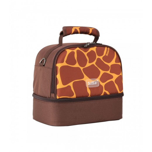 Sunveno Insulated Bottle/Lunch Bag - Giraffe