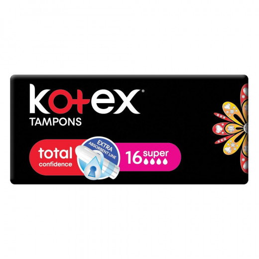 Kotex Tampons Super, 16 Pcs