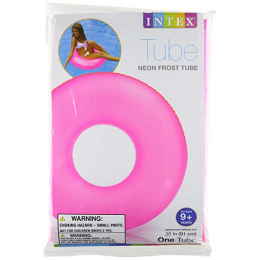 Intex Neon Frost Tubes - Pink 91cm