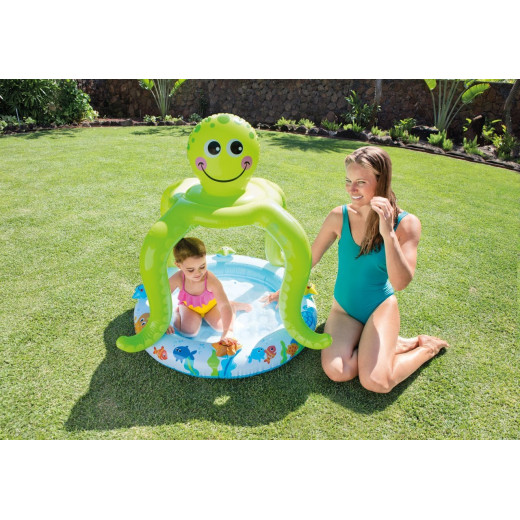 Intex Smiling Octopus Shade Baby Pool