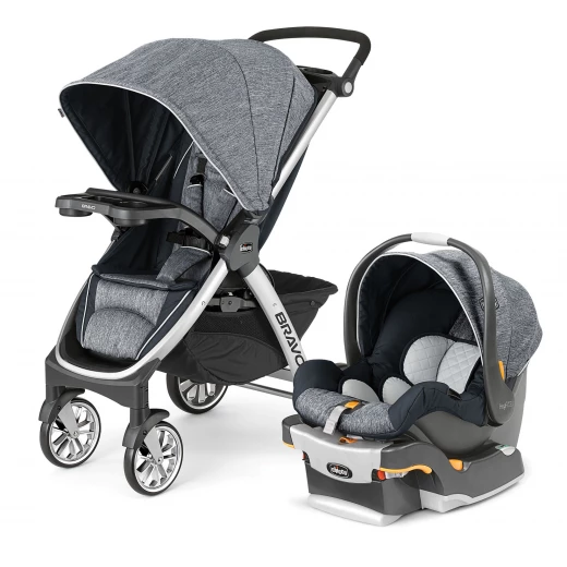 Chicco Bravo Trio Travel System - Indigo