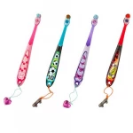 Jordan Children's Toothbrush Jordan Step 3 (6-9 years) Soft Brush with a Cap for Travel - أزرق