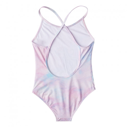 Slipstop Girls Swimsuit, Curly Design