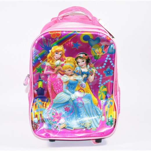 Rolling School Backpack, Disney Princesses, 43 cm