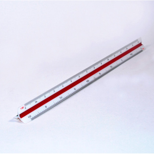 Metal Triangle Ruler, 30 cm