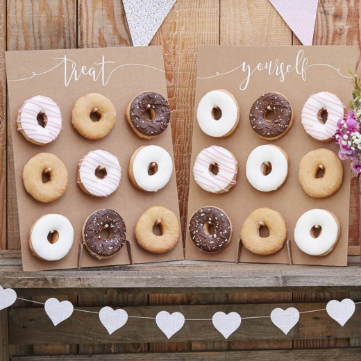 Ginger Ray Treat Yourself Donut Doughnut Wall Wedding Party Favour Display Treat Stand