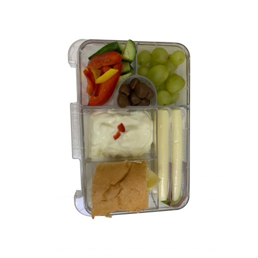 Bento Lunch Box 6 Compartment, Leak Proof, Green