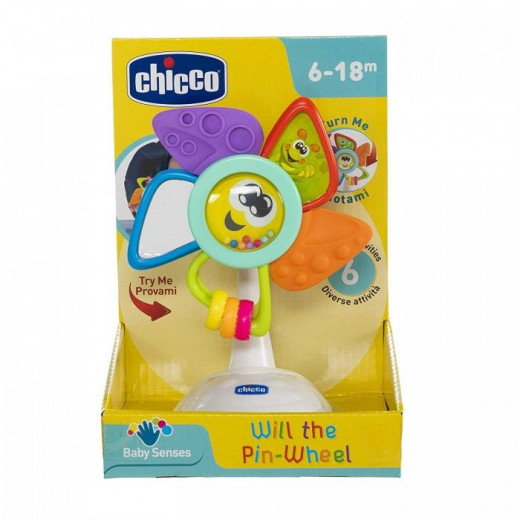 Chicco Pinwheel Chair with Many Manual Activities for Highchairs