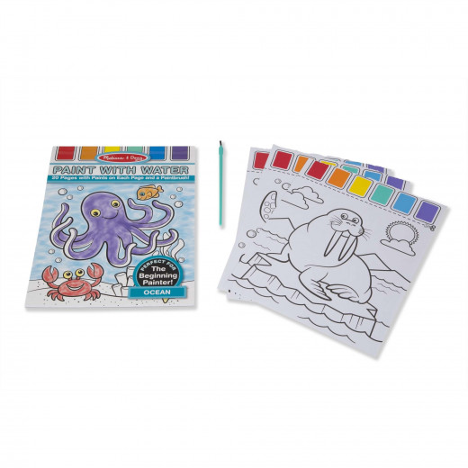 Melissa & Doug Paint With Water, Ocean Design