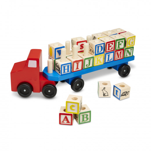 Melissa & Doug Alphabet Truck