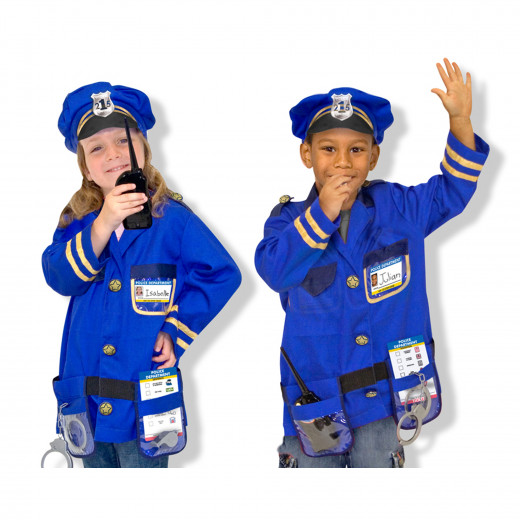 Melissa & Doug Police Officer Role Play Set, 3-6 years