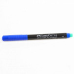 Faber- Castell OHP Marker Permanent F, Blue Color, 10 Pieces