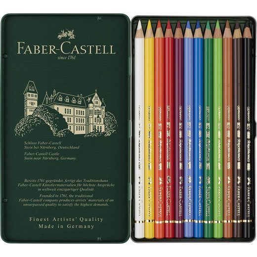 Faber Castell Colour Pencil Polychromos tin of 12