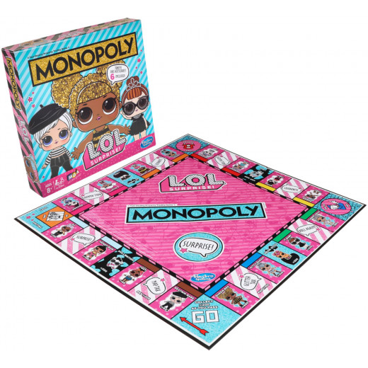 لعبة مونوبولي: L.O.L. مفاجأة! الطبعة لعبة المجلس للأطفال