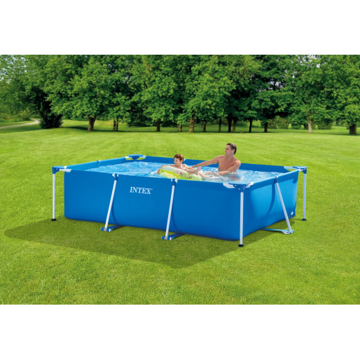 Intex Rectangular Frame Pool, Ages  6+ , 260cm x 160cm x 60cm