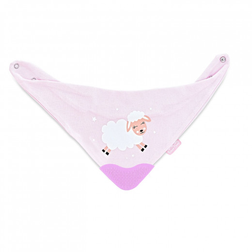 Baby jem baby bib cowboy pink