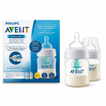 Philips Avent - Pack Of 2 AirFree Anti Colic Bottles - 125 Ml