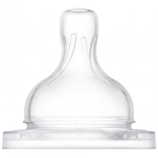 Philips Avent Classic Slow Flow Teats +1 month, 2 Holes