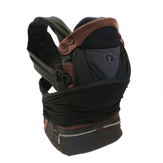 Chicco - Boppy Adjust Comfy Fit Carrier - Charcoal