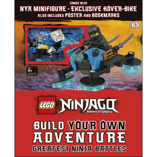 DK Books NINJAGO Build Your Own Adventure Greatest Ninja Battles, 80 pages