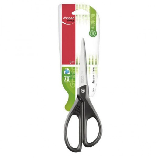 Maped Essentials Scissors Hangsell 21cm, Black