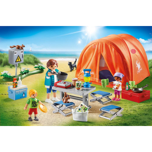 Playmobil Family Camping Trip 78 Pcs For Children