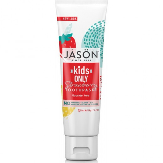 Jason Naturals Kids Only Strawberry Toothpaste 119g
