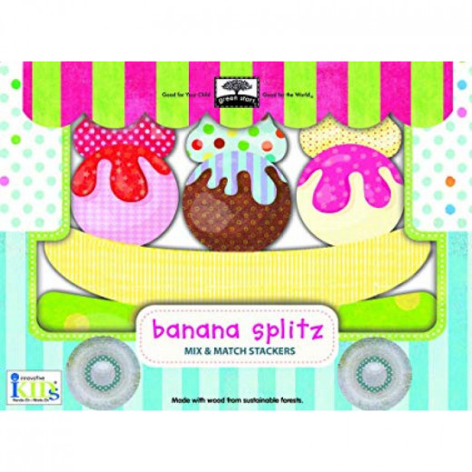 Wodden TOY Mix & Match Banana