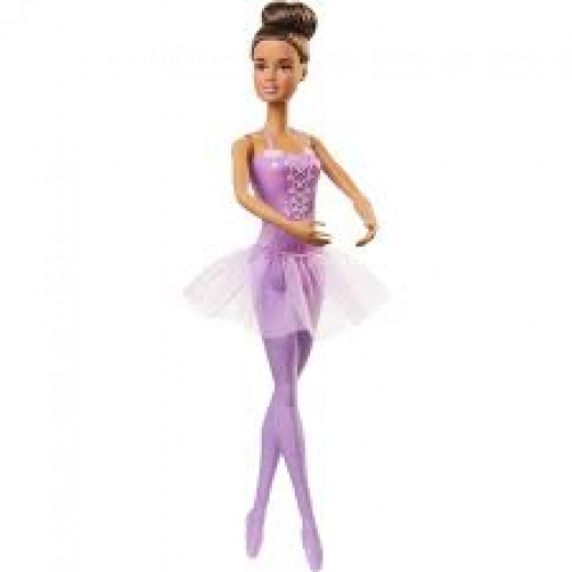 Barbie Ballerina Doll with Tutu and Sculpted Toe Shoes