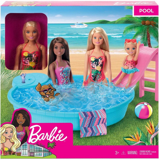 Barbie Doll and Pool Playset