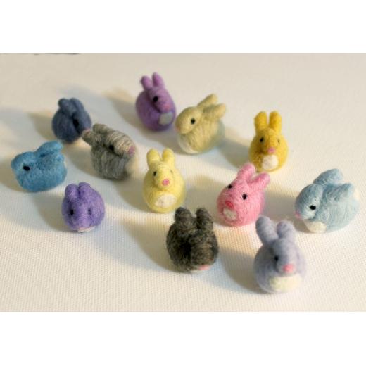 Foska felt - rabbits, Assorted