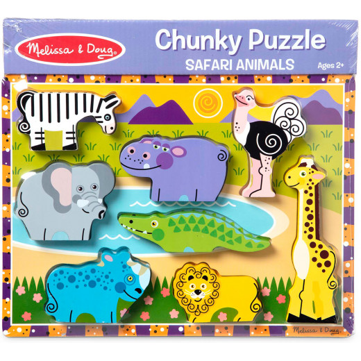 Melissa and Doug Safari Chunky Puzzle