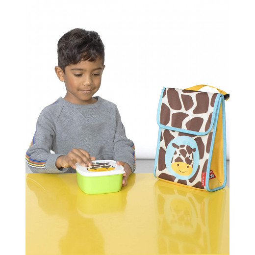 Skip Hop Toddler Food Storage Snack Box Set, Giraffe