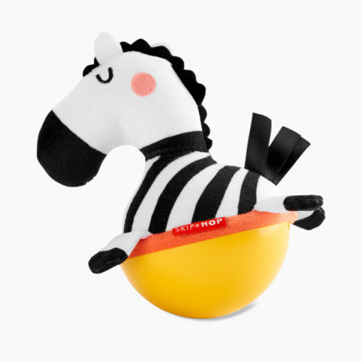 Skip Hop ABC & Me Plush Toy Wobble, Zebra