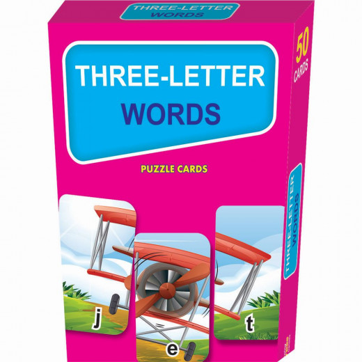 Learning Express - Three Letter Words Puzzle بطاقة