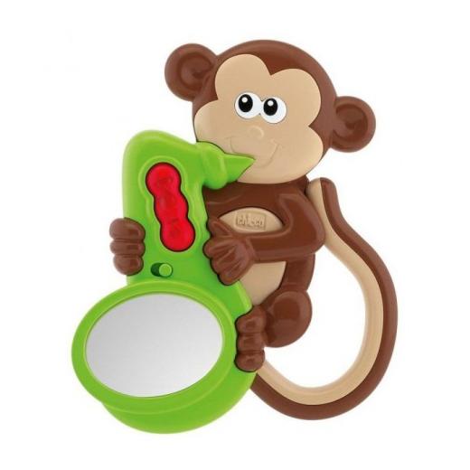 Chicco Baby Senses Musical Monkey Rattle