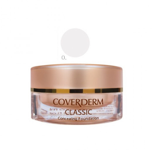 Coverderm Classic Waterproof Concealing Foundation SPF30 00 15ml