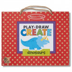 Melissa & Doug Reusable Drawing And Magnet Kit Dinosaurs