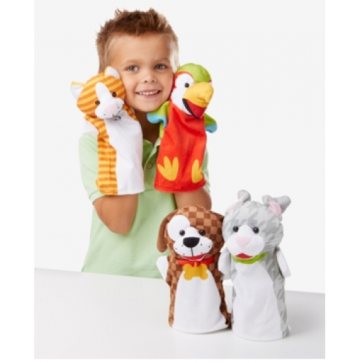 Melissa & Doug Playful Pets Hand Puppets