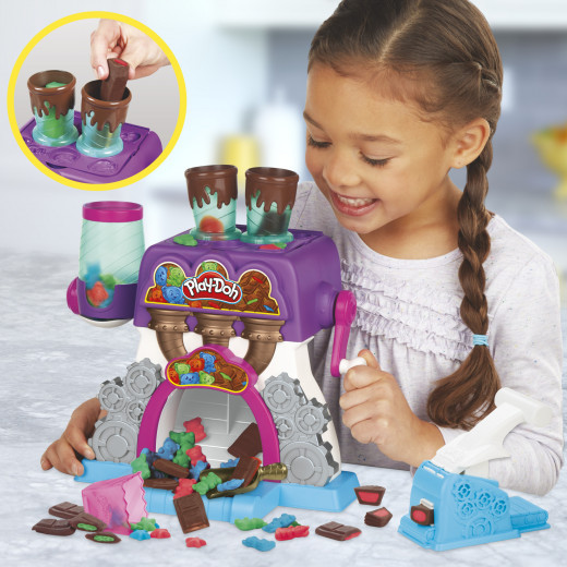 Play-Doh Kitchen Creations Candy Delight Playset, Includes 5 Cans