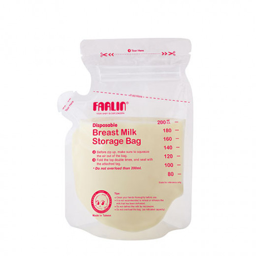 Farlin Package - ( Ababy - Electric Breast Pump + Breast Milk Storage Bag 200 ml)