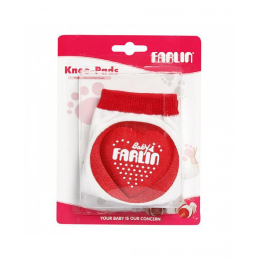 Farlin Package - ( aBaby - Birds Mobile + Farlin Knee Pads, Red )